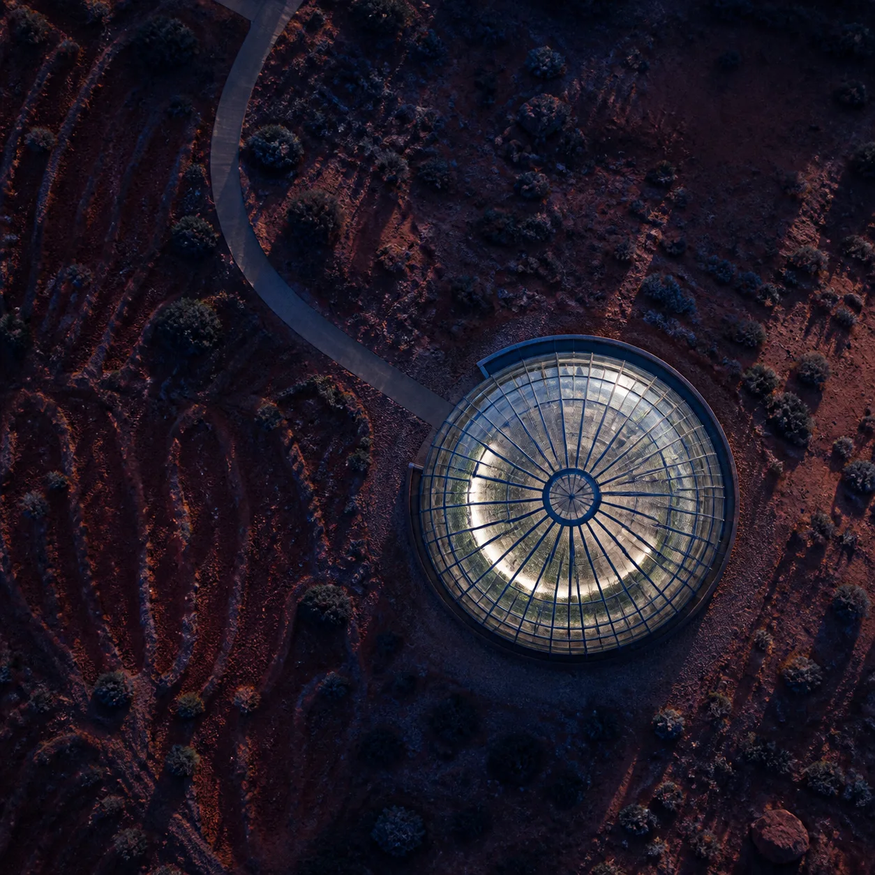Cinematic desert architecture prompt thumbnail by Video Studio AI