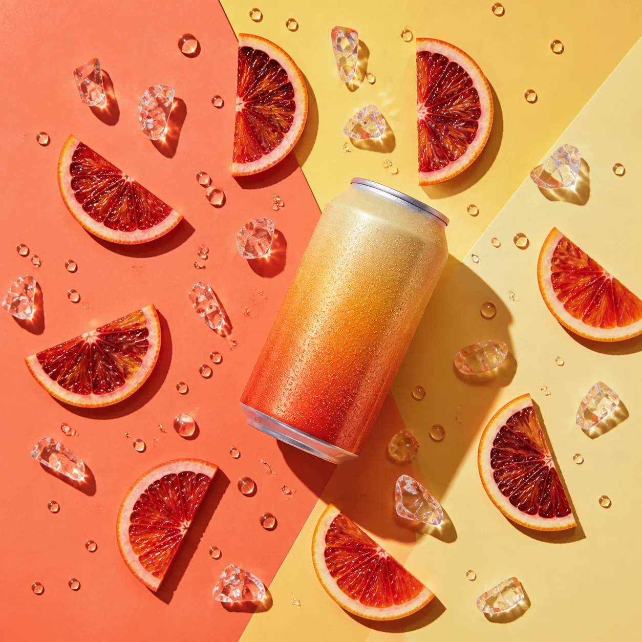 Beverage campaign prompt starter tile by Video Studio AI