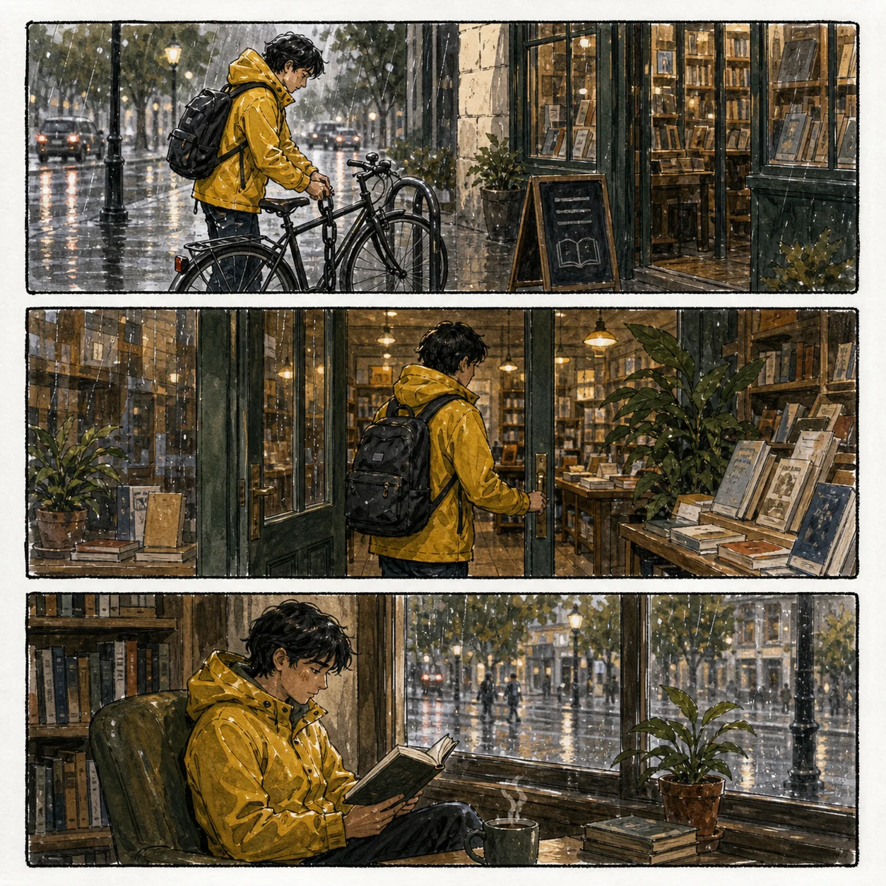 Character storyboard frame generated by Nano Banana 2 Lite