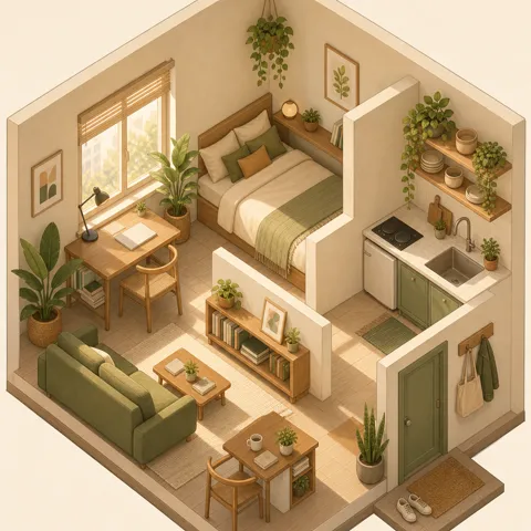 Isometric room