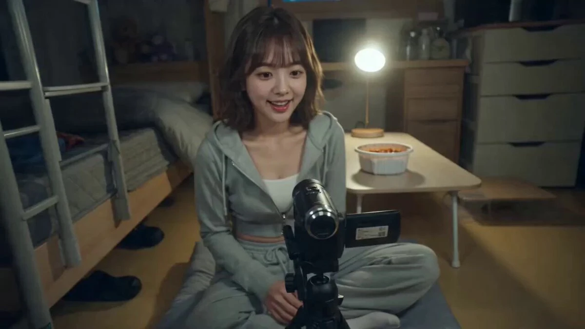 Vorschau zum Seedance 2.0 Video-Prompt: Mukbang-ASMR-Vlog für