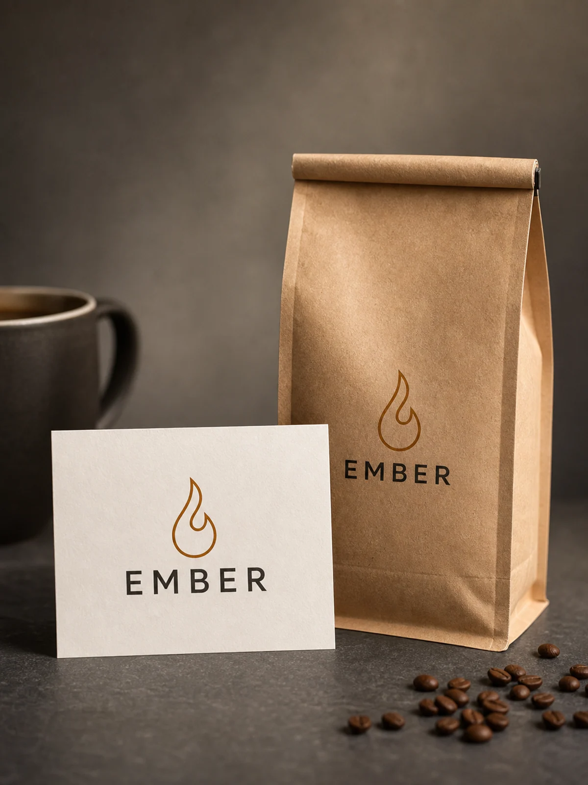 Specialty coffee brand logo design generated by Video Studio AI with Seedream 4.5