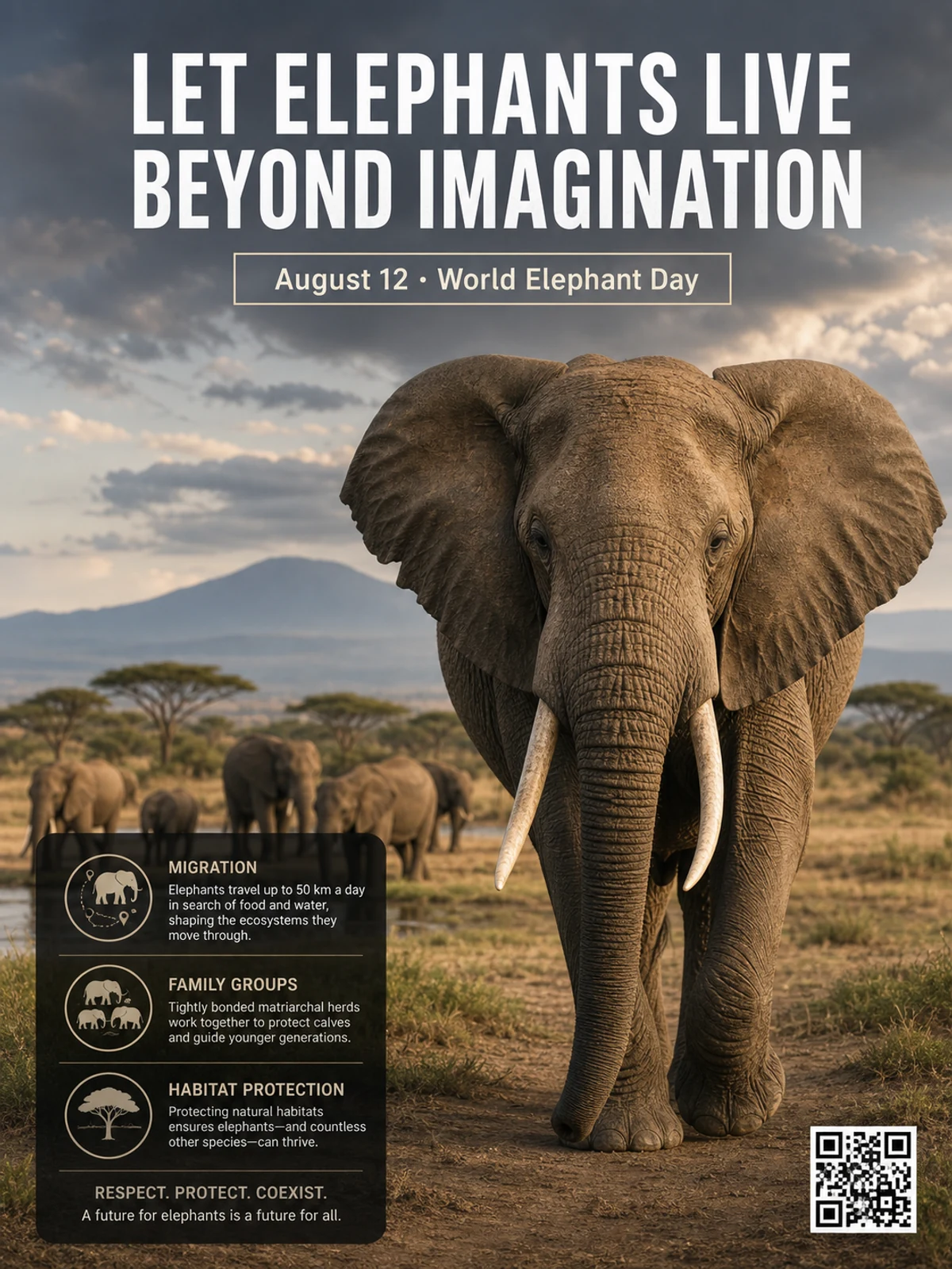 Wildlife science poster generated by Video Studio AI with Seedream 5.0 Lite