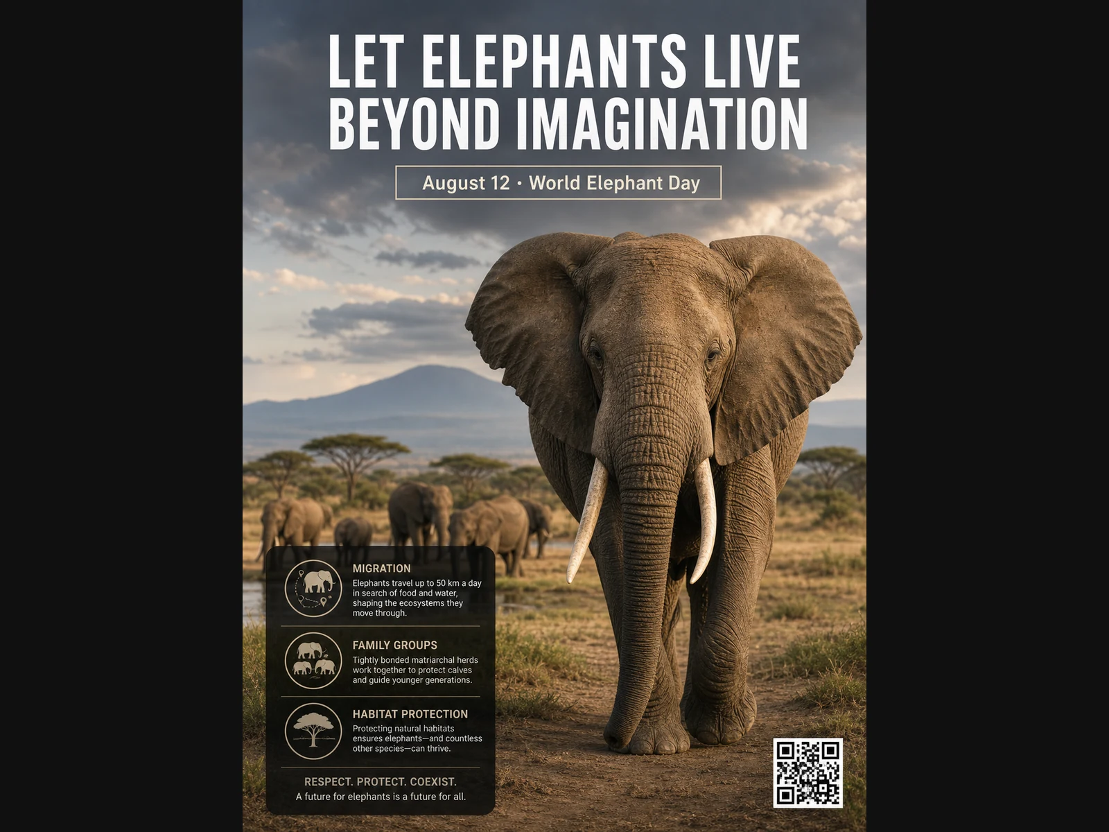 Wildlife science poster generated by Video Studio AI with Seedream 5.0 Lite