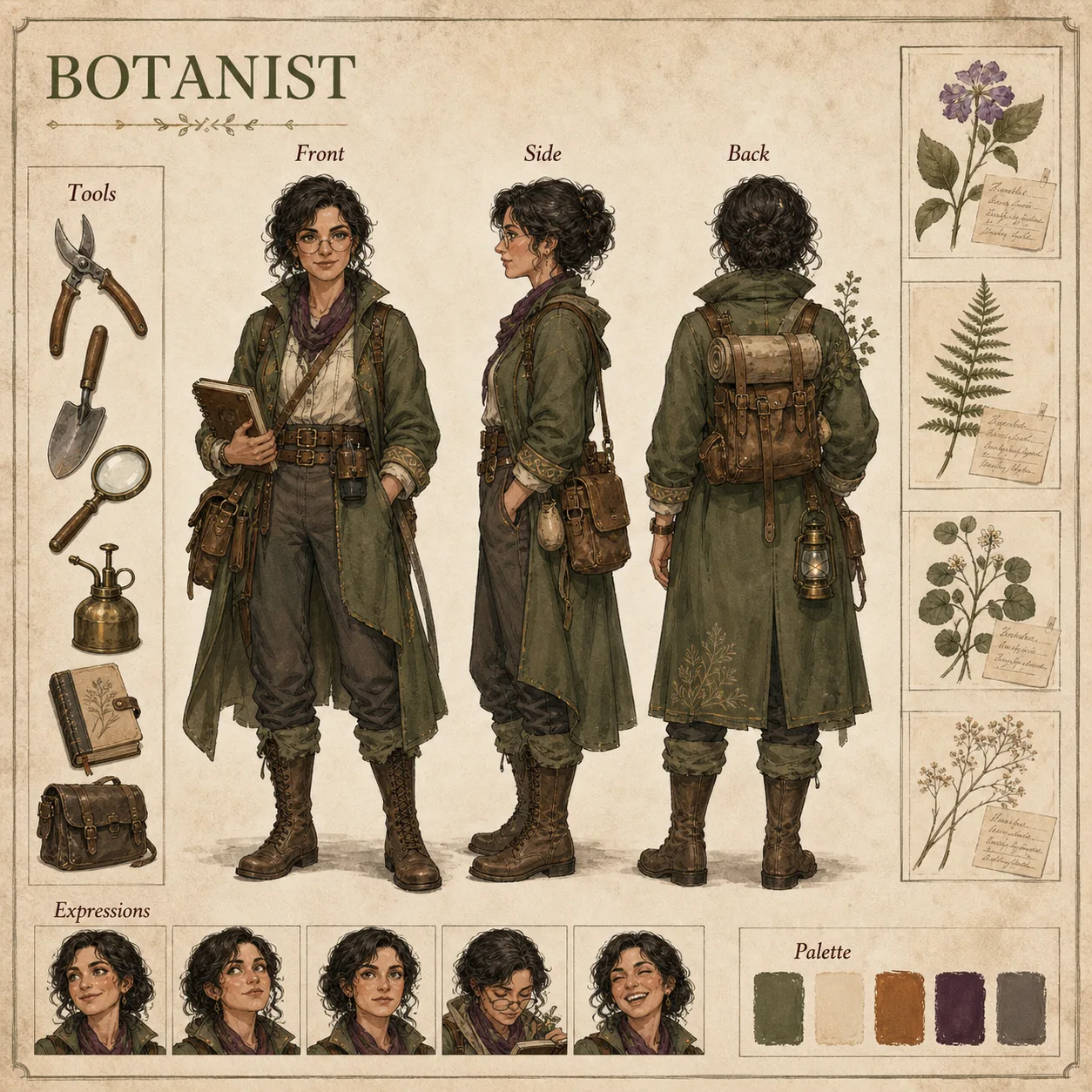 Botanist turnaround